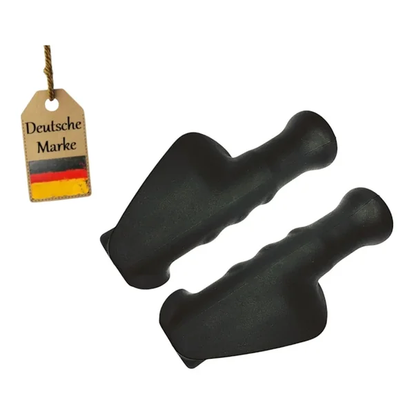 2x Handgriffe für Rollatoren 125×22 mm, Ersatzgriffe, 1 Paar (2 Stück)