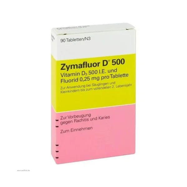 Zymafluor D 500 Tabletten, 90 St